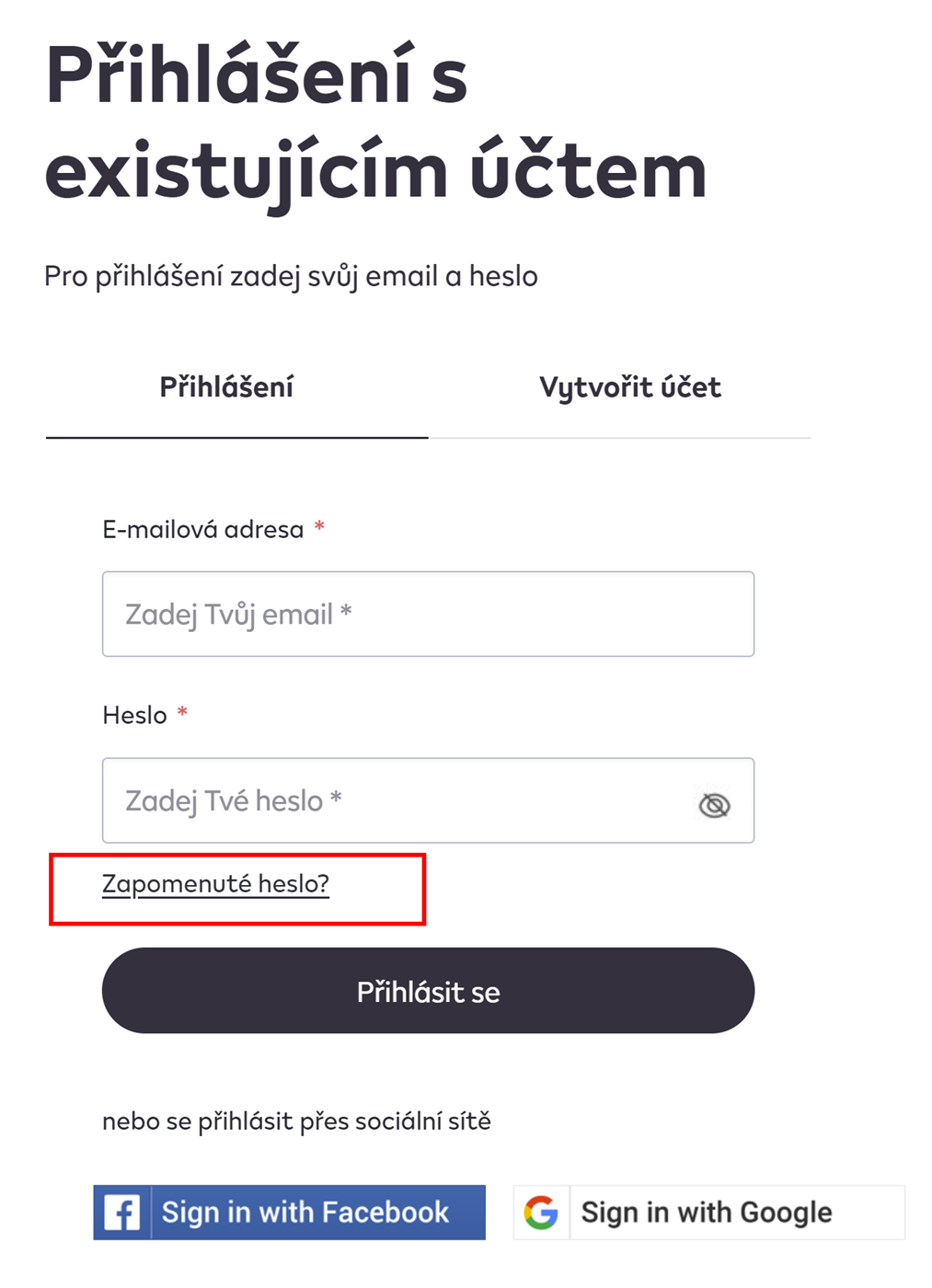 IQOS má nový web, jak obnovit heslo do IQOS Club