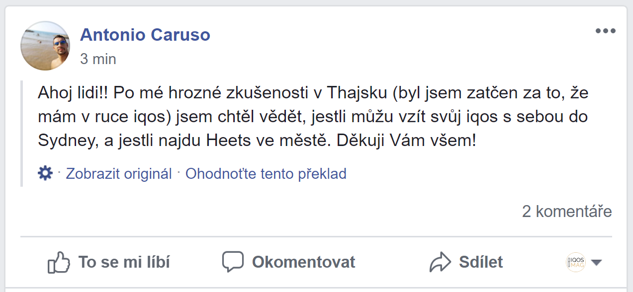 Zákaz používání i dovozu IQOS a všech elektronických cigaret v Thajsku, hrozí pokuta i vězení