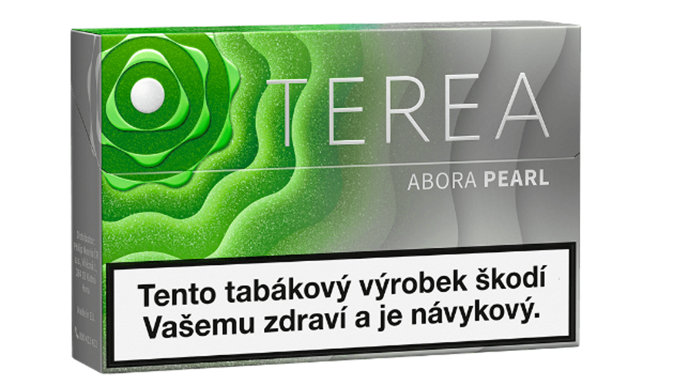 Nová jablíčková varianta TEREA ABORA Pearl od 15.12 v prodeji + 3 zbylé příchutě