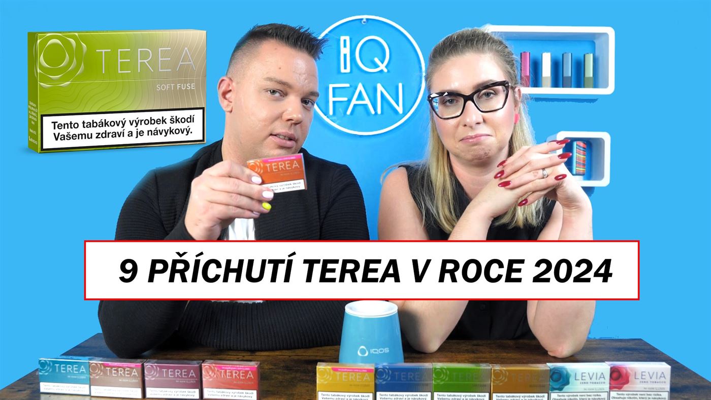 12 příchutí TEREA a LEVIA pro IQOS ILUMA, jaké existují varianty v roce 2024 a jak chutnají