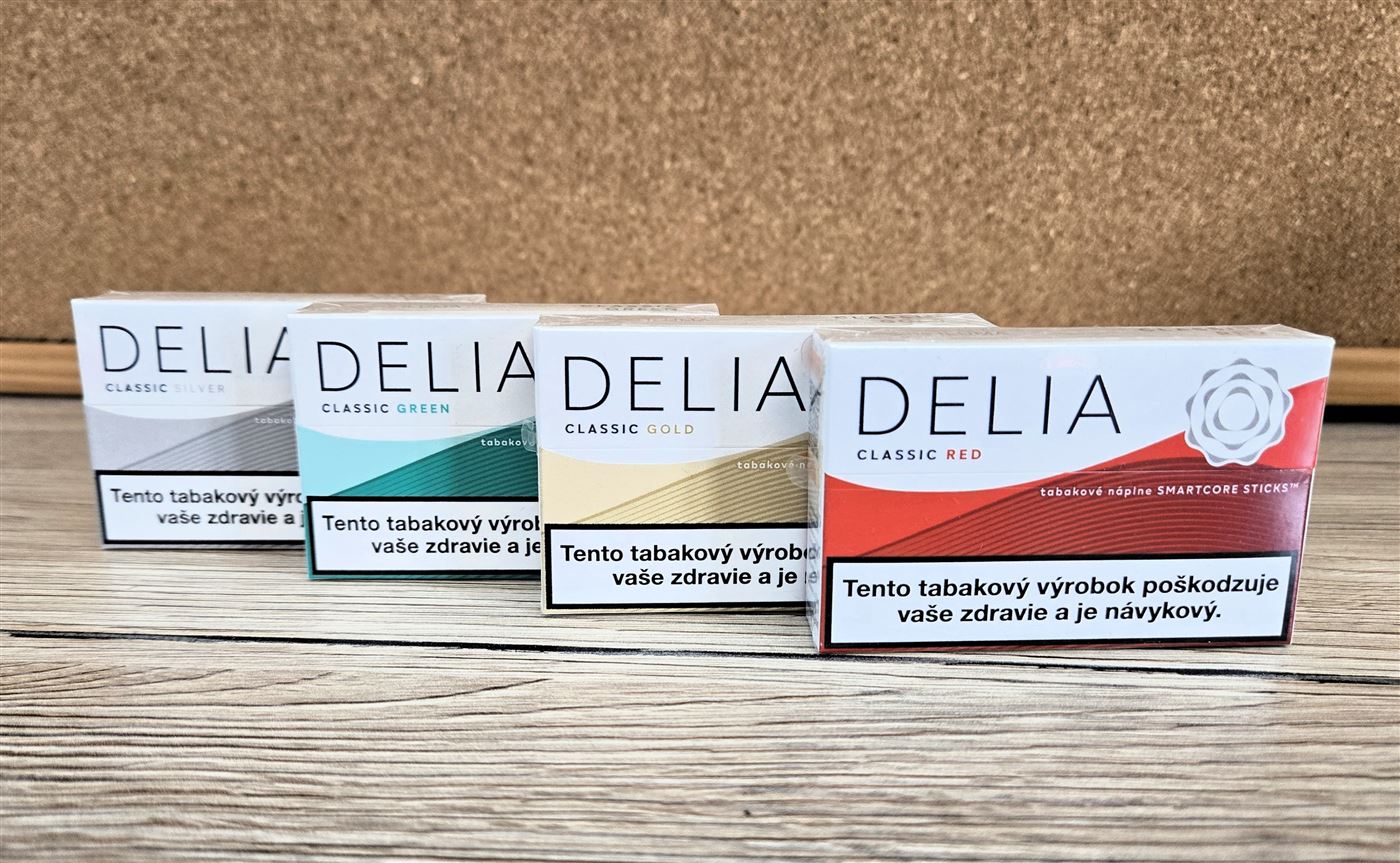 Nové náplně DELIA pro IQOS ILUMA ve čtyřech variantách 