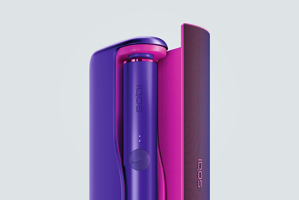 Nová limitovaná edice IQOS ILUMA NEON PURPLE 2024
