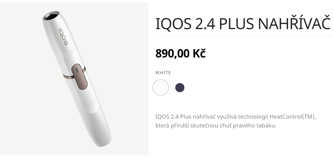 Kde koupit levně náhradní nový nahřívač pro IQOS, v nabídce jsou i limitované edice