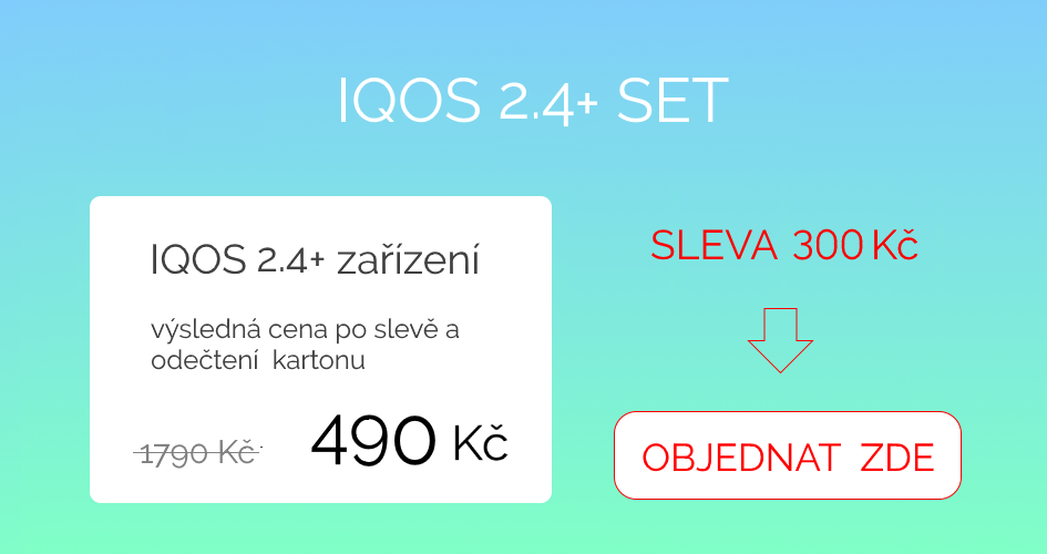 Velká sleva: Jak koupit IQOS o 300 Kč levněji se slevovým kódem a dopravou zdarma