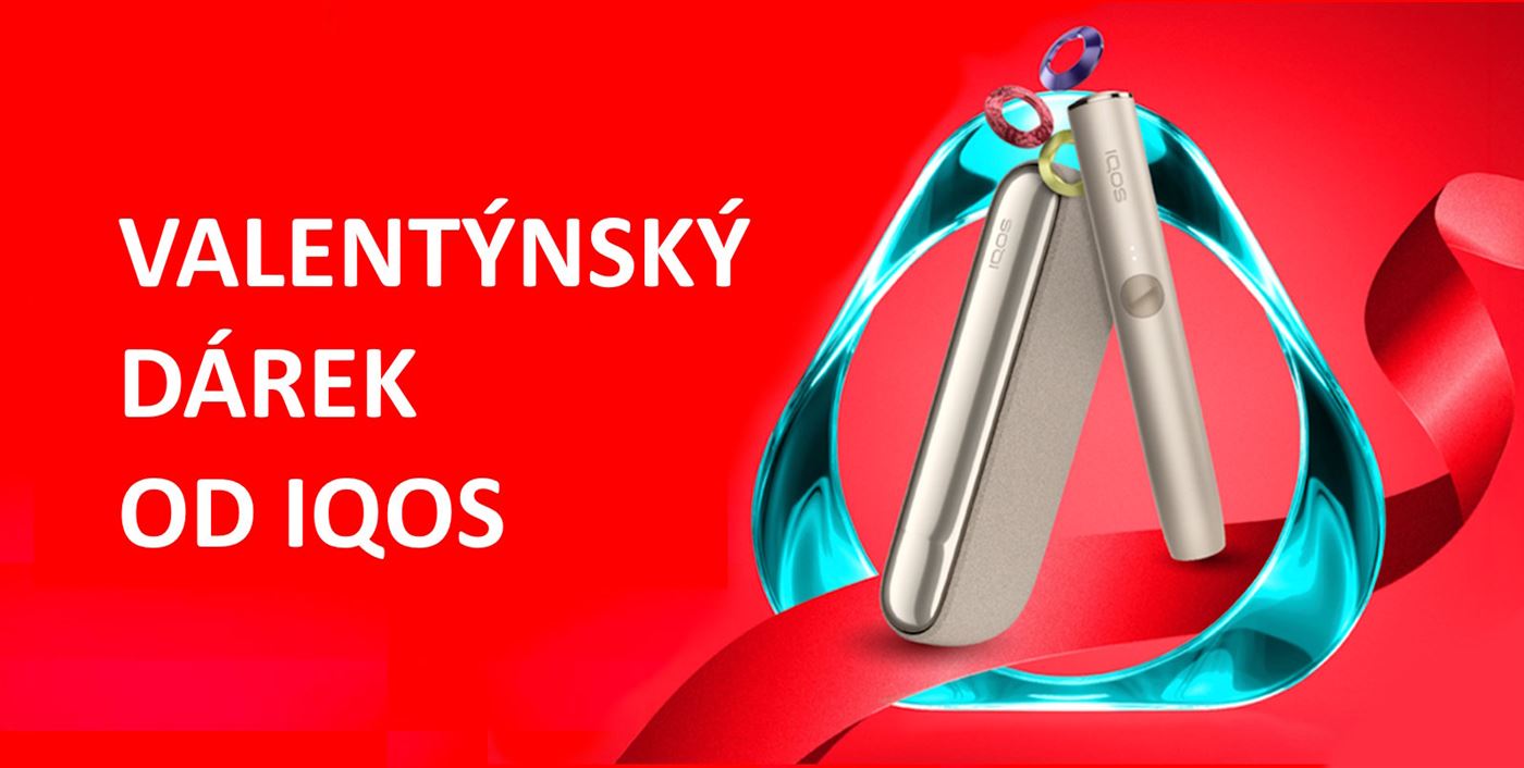 Jaký dostanete valentýnský dárek v každé IQOS prodejně? Vytuní vám IQOS!