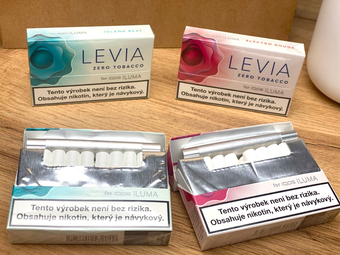 Příchutě nekončí, nové náplně LEVIA pro IQOS ILUMA s borůvkou a mátou