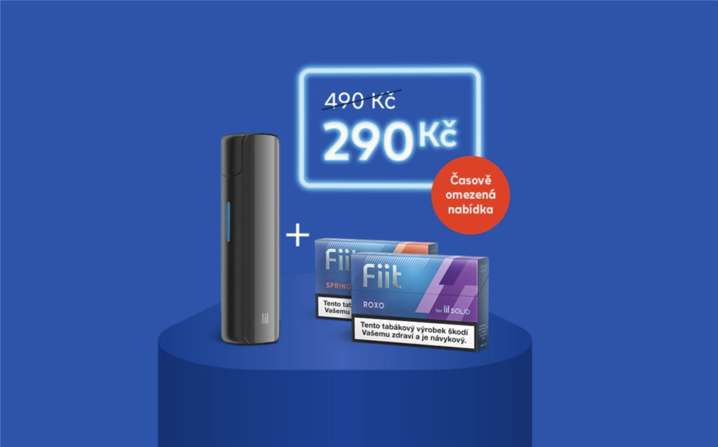 Super akce, lil SOLID za 290 Kč se dvěma krabičkami, pro nováčky dokonce zdarma